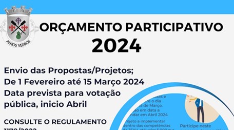 Orçamento Participativo Alhos Vedros - 2024