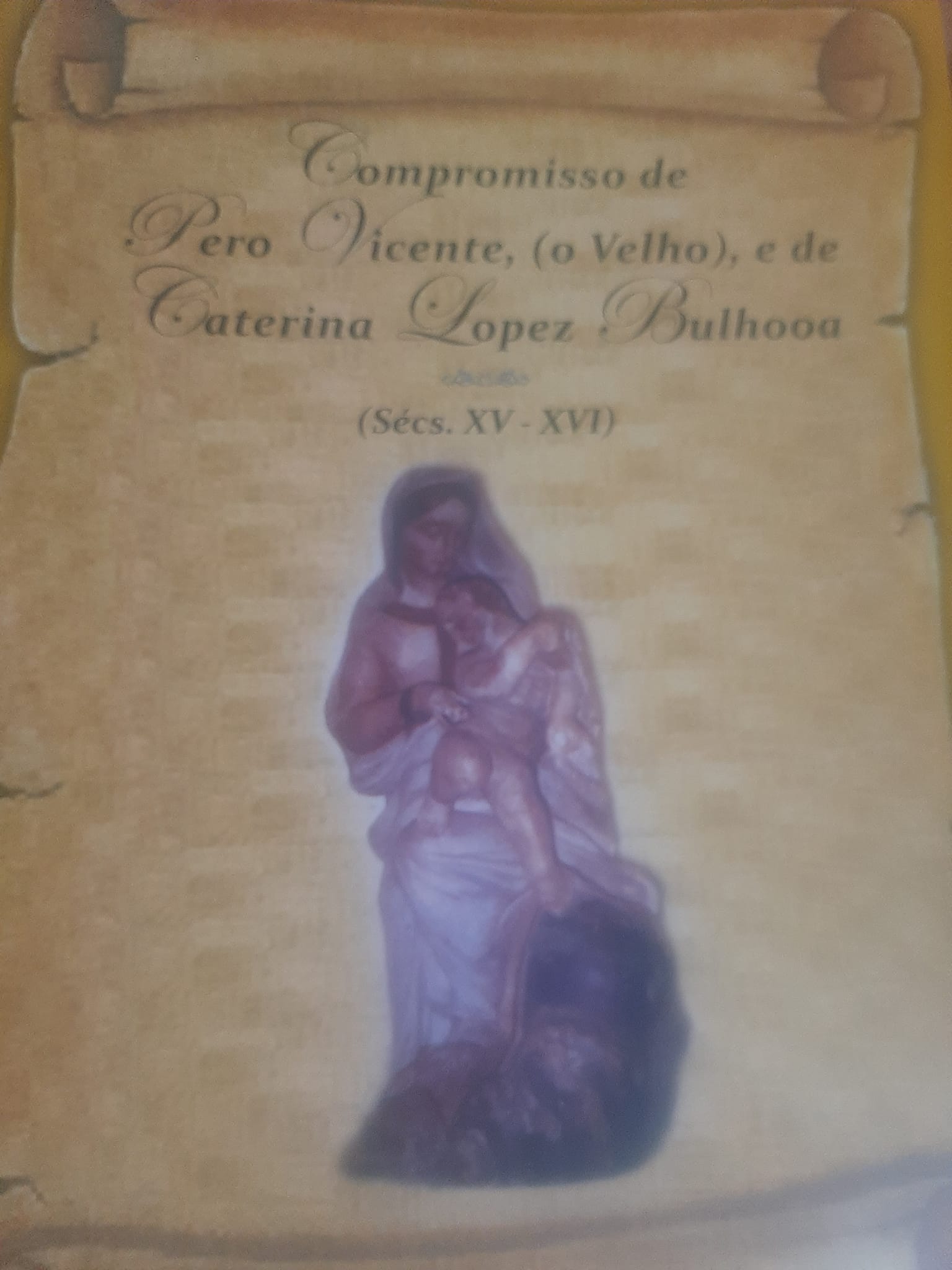 Recuperação do original de documento histórico de 1491