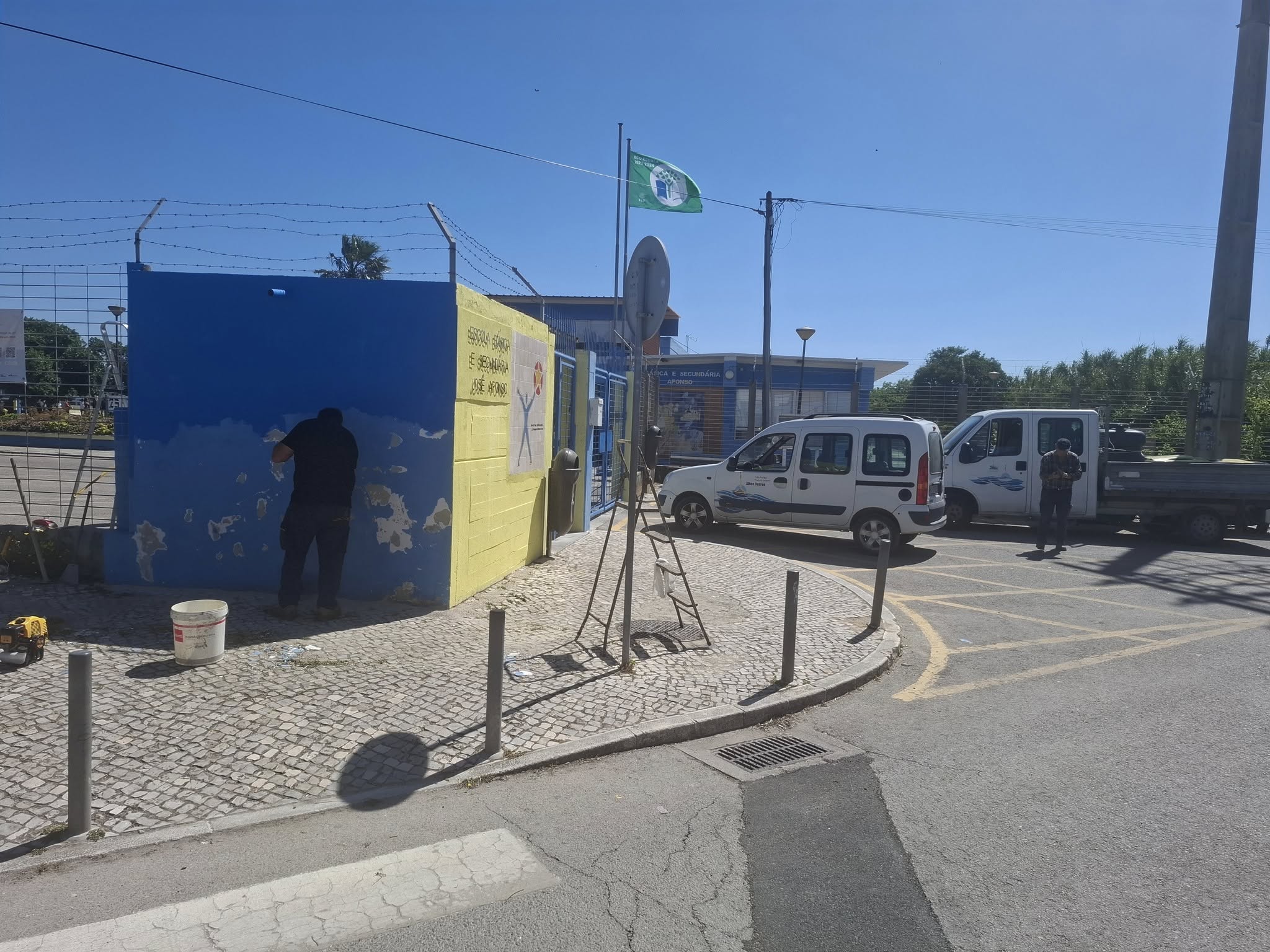 Intervenção no Ginásio do Pavilhão José Afonso