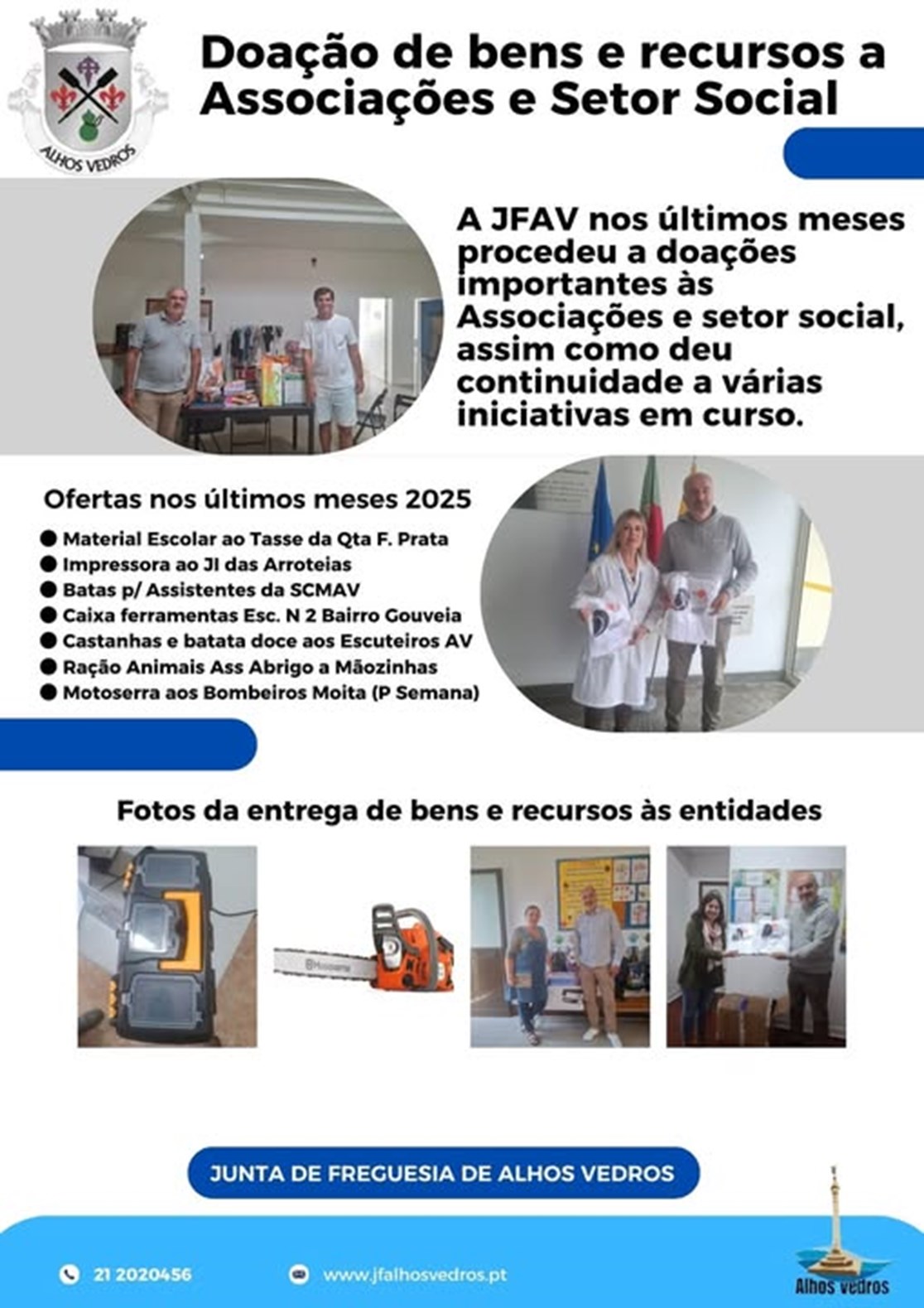 Apoio As Associacoes Entidades E Ao Setor Social Em Alhos Vedros